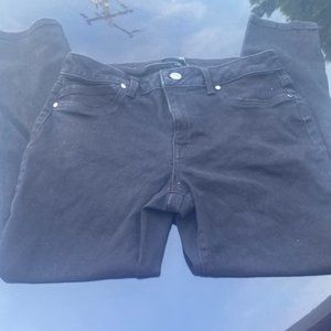 Womens 1822 denim black jeans